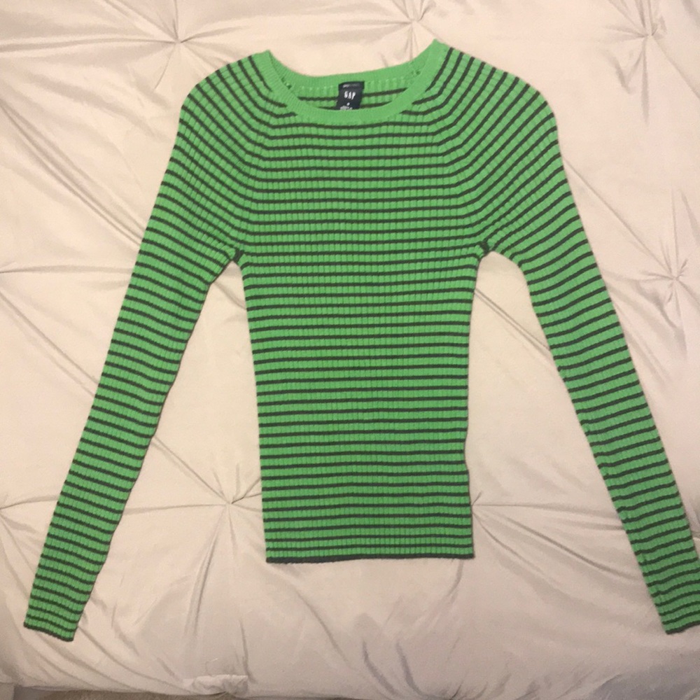 🎉SALE Gap Green/Dark Grey sweater